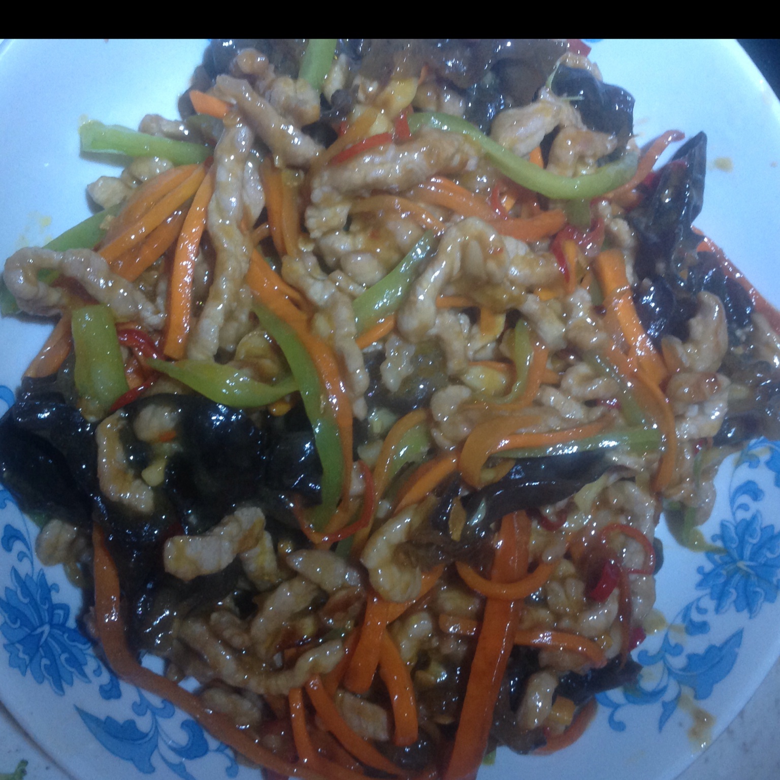 鱼香肉丝