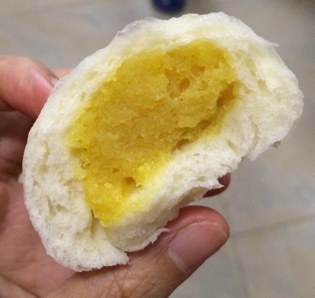 自制奶黄包