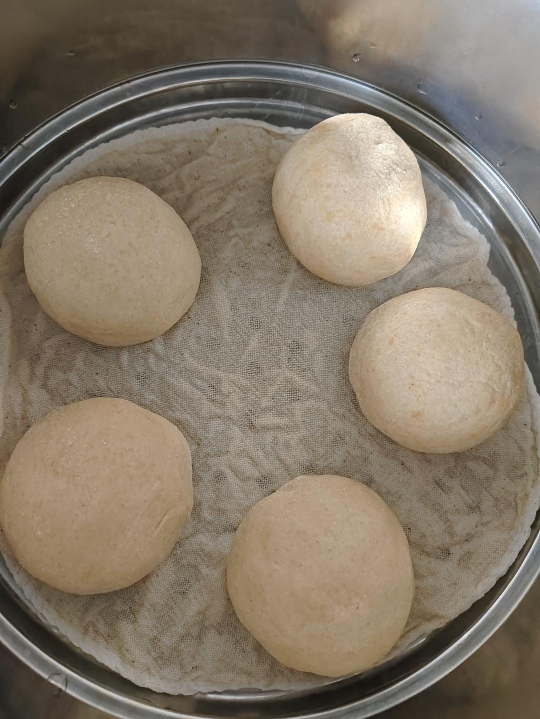 红薯馅全麦馒头