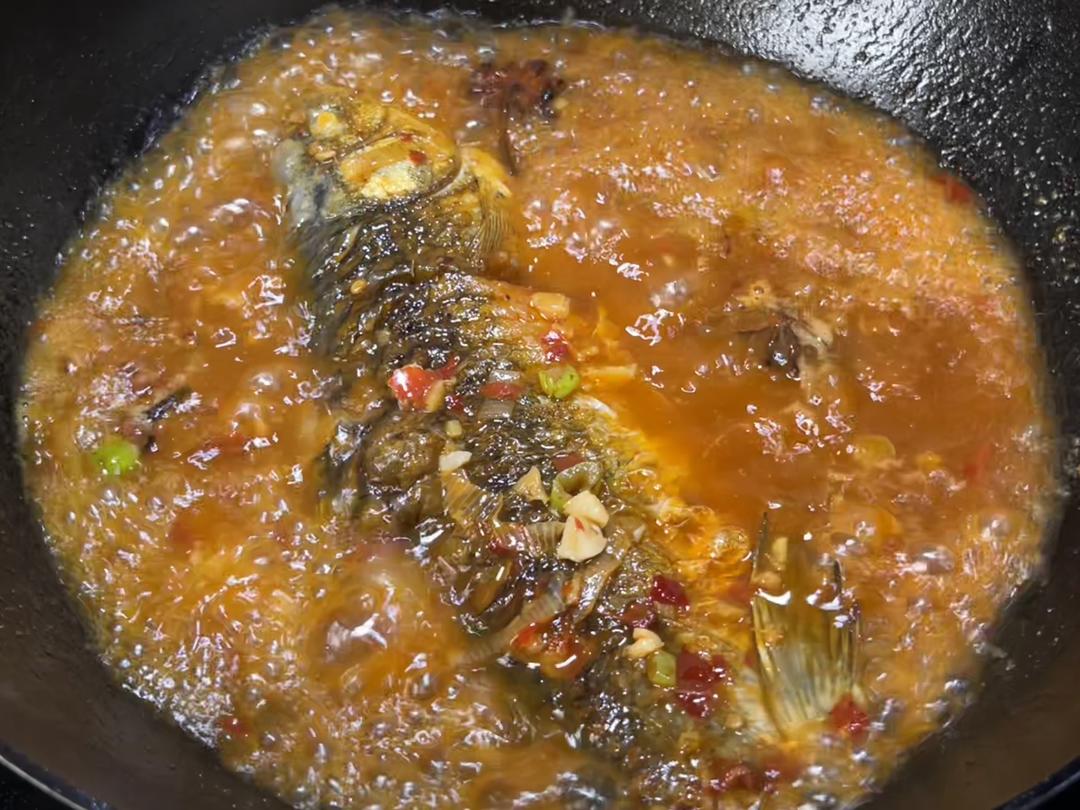 红烧鲫鱼