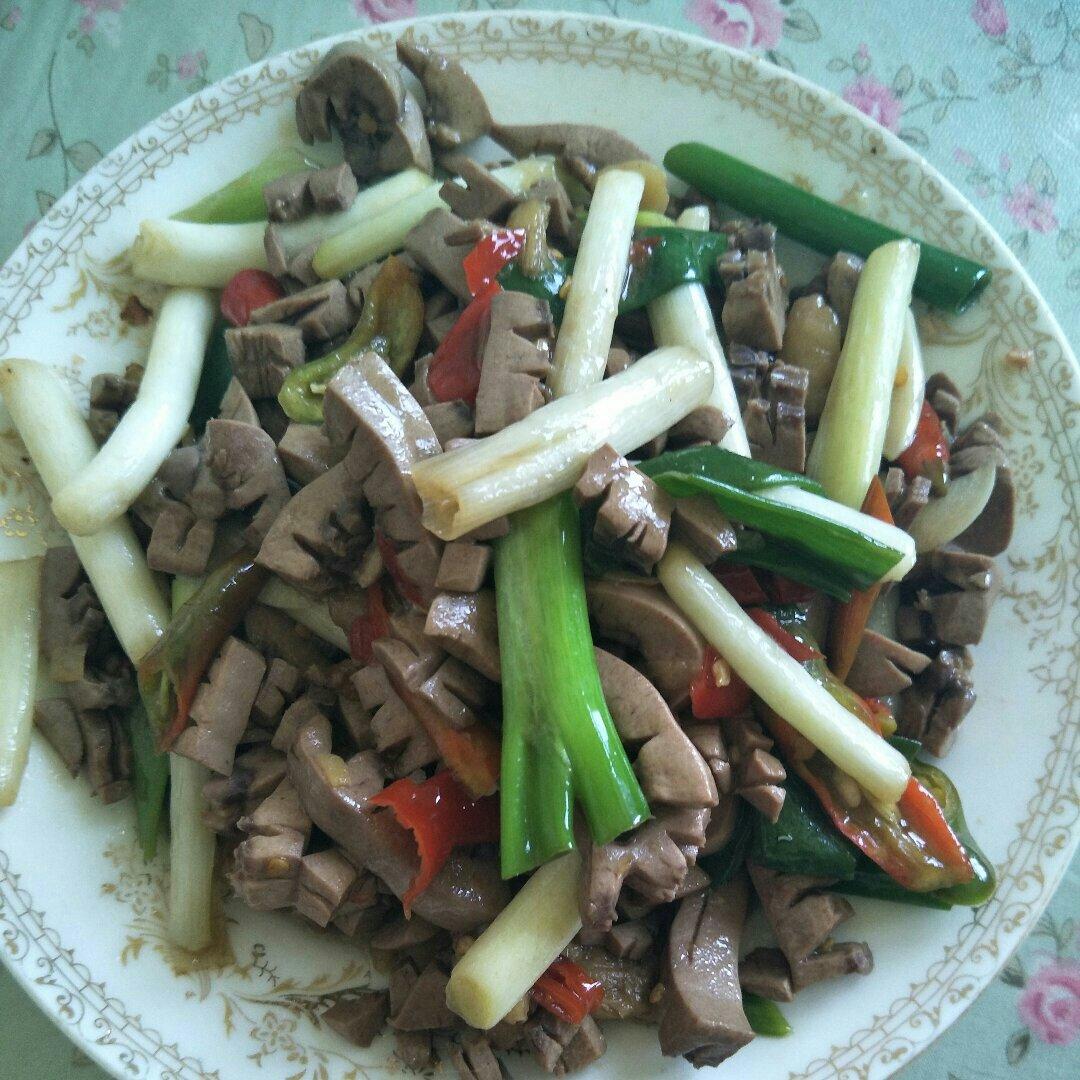 老丁的私房菜-火爆腰花