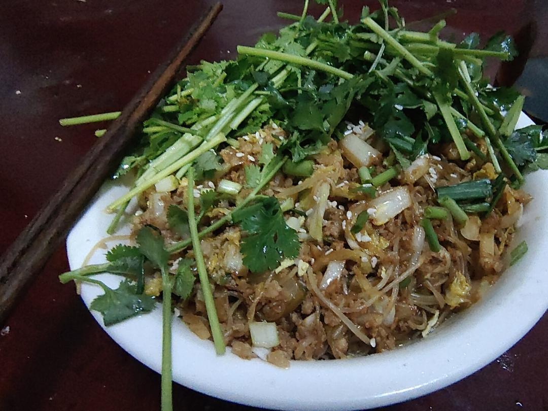 成功率百分之百的包菜炒粉丝