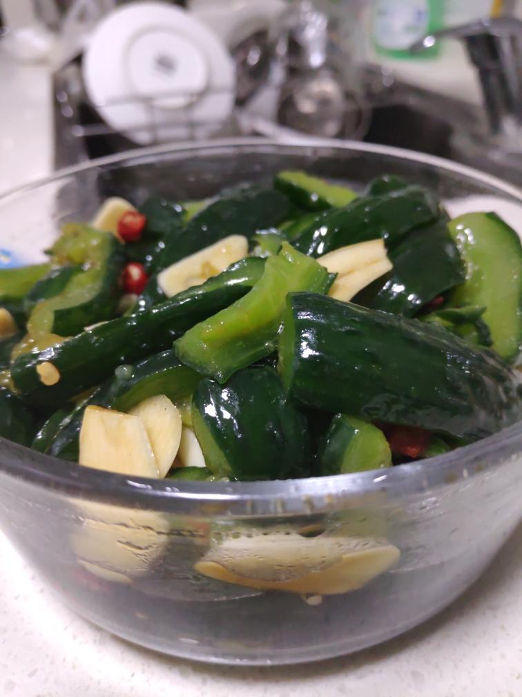 酸辣爽口黄瓜条的做法
