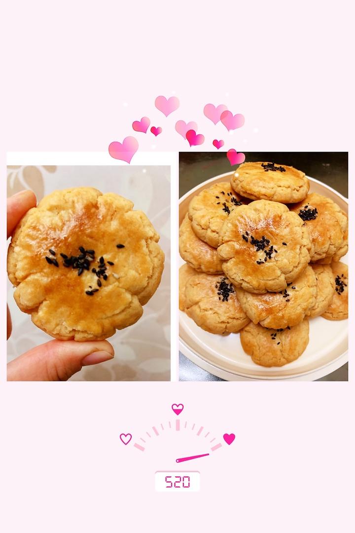 桃酥普通面粉～超简单零失败（老式）