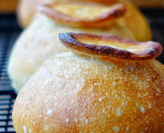 野菇面包:法棍的帽子戏法champignon的做法