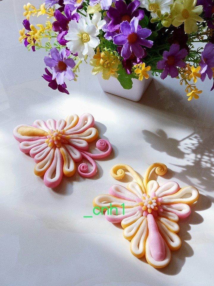 化蝶～蝴蝶花卷【举一反三(A2)】 *花儿馒头255