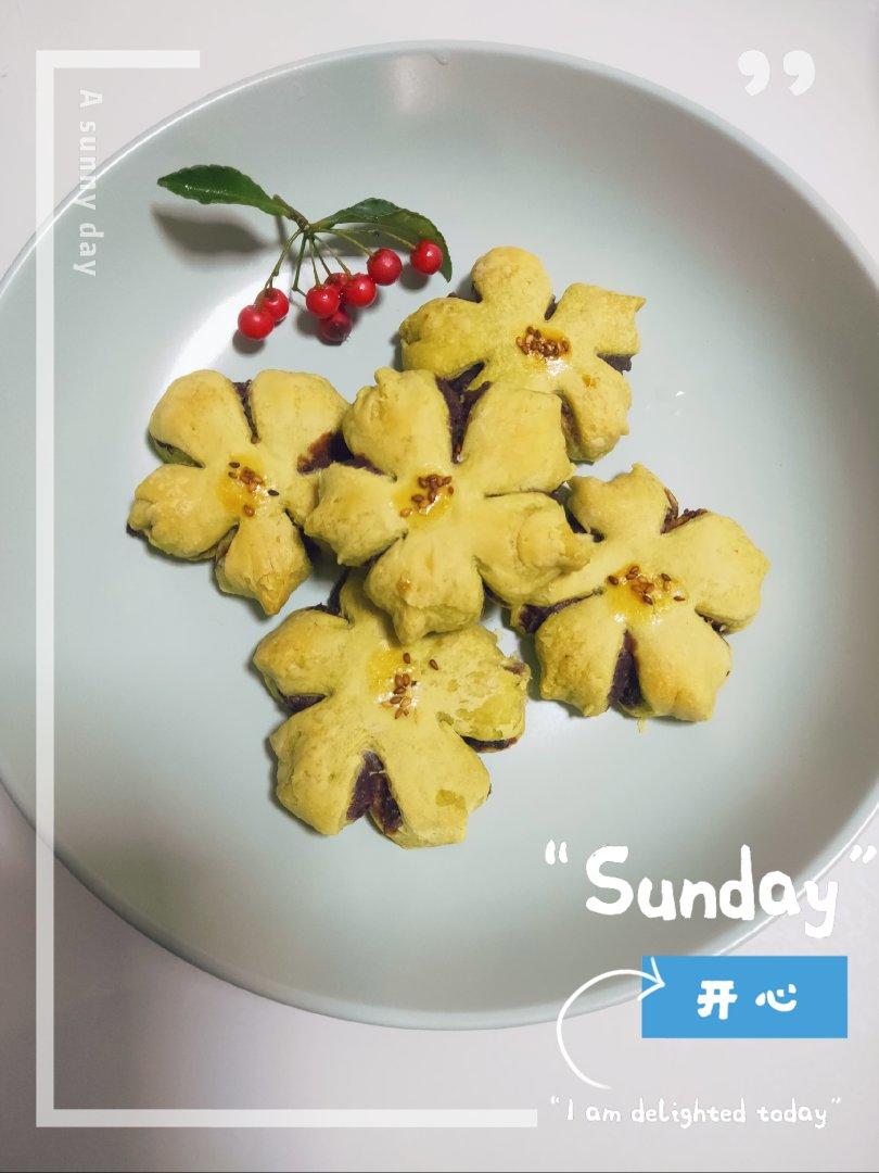 🌸花都开好了--步骤超详尽的桃花酥(无色素!火龙果版)