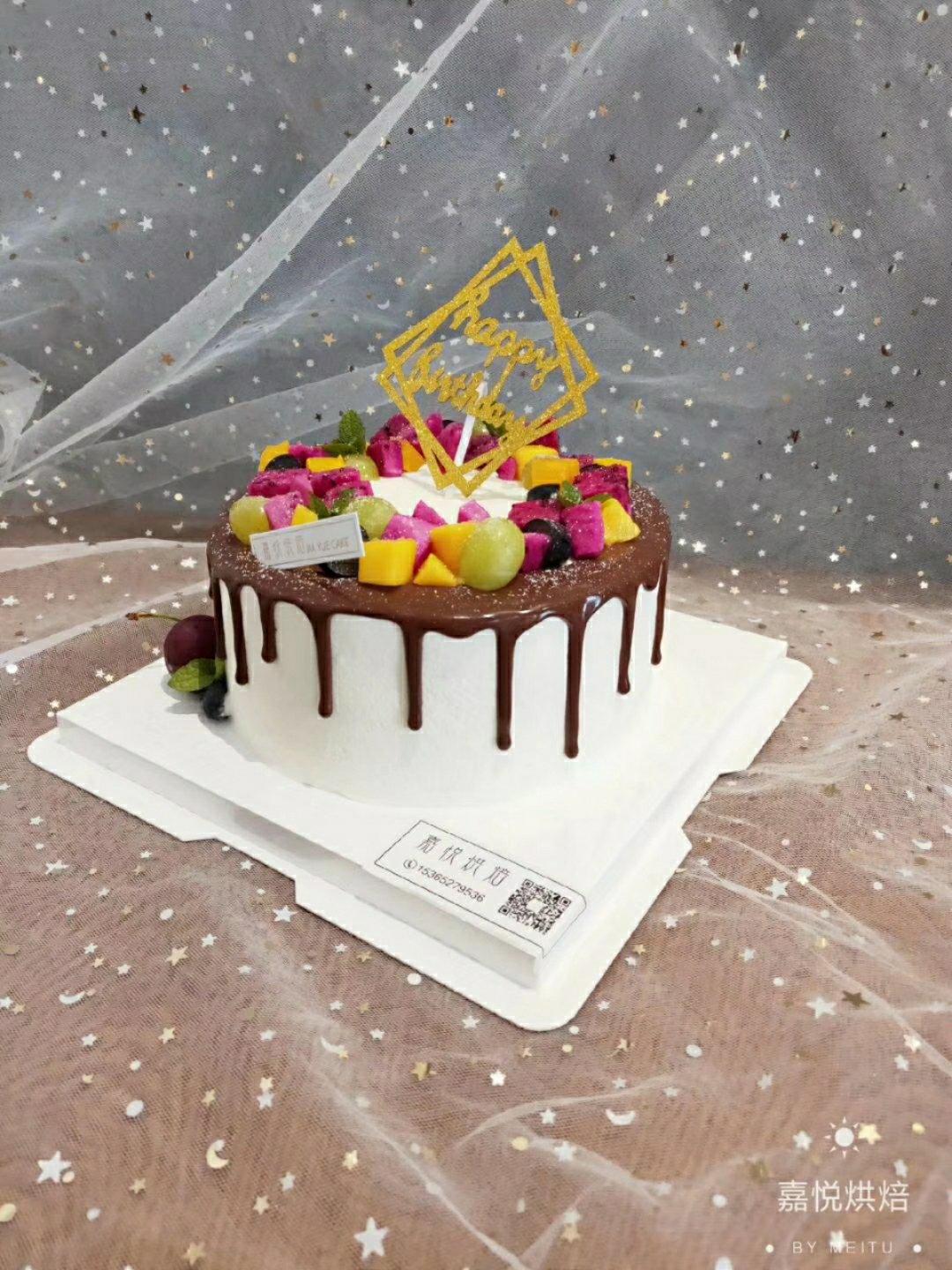 大妈家的水果奶油蛋糕