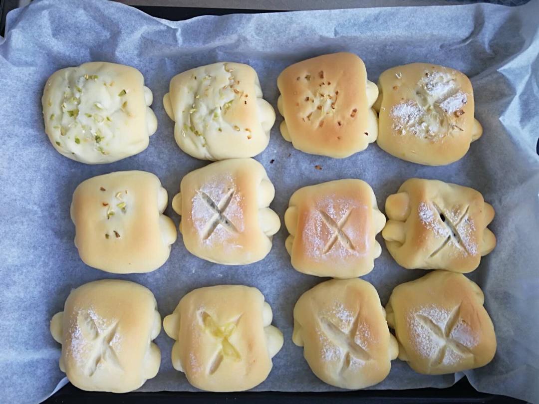 日式牛奶面包卷，松软到不行的一款