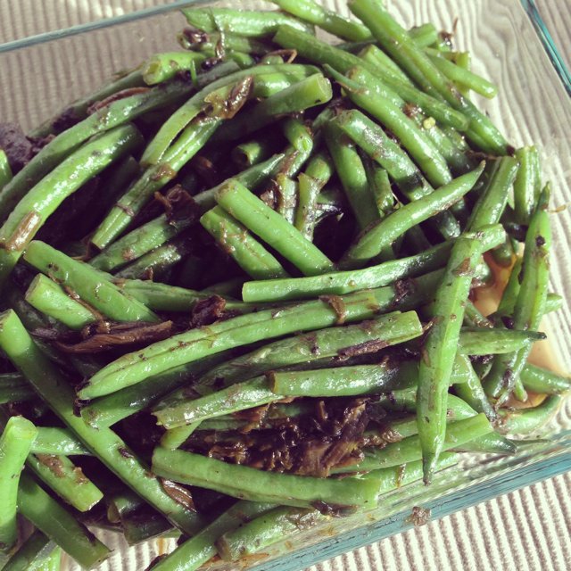 橄榄菜炒四季豆