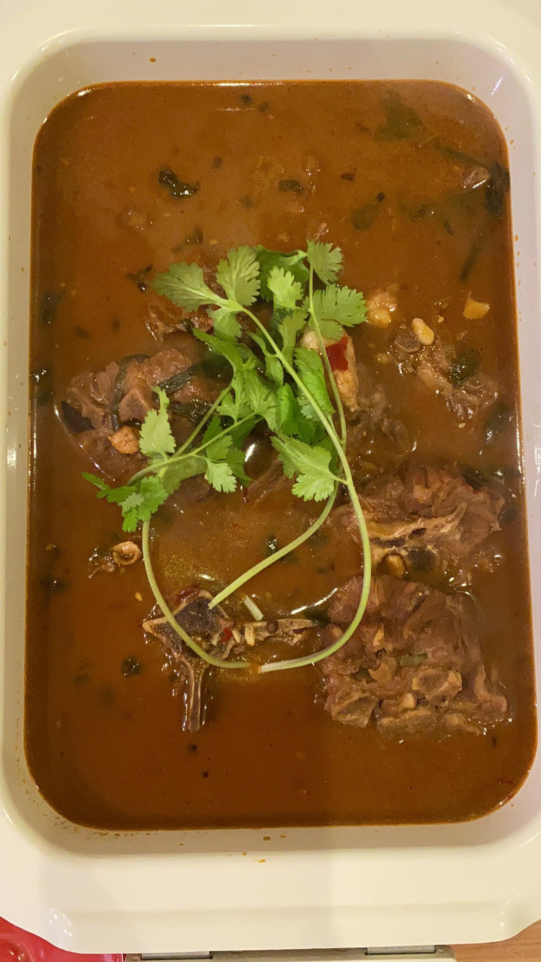 堂妈教你做红汤羊蝎子火锅