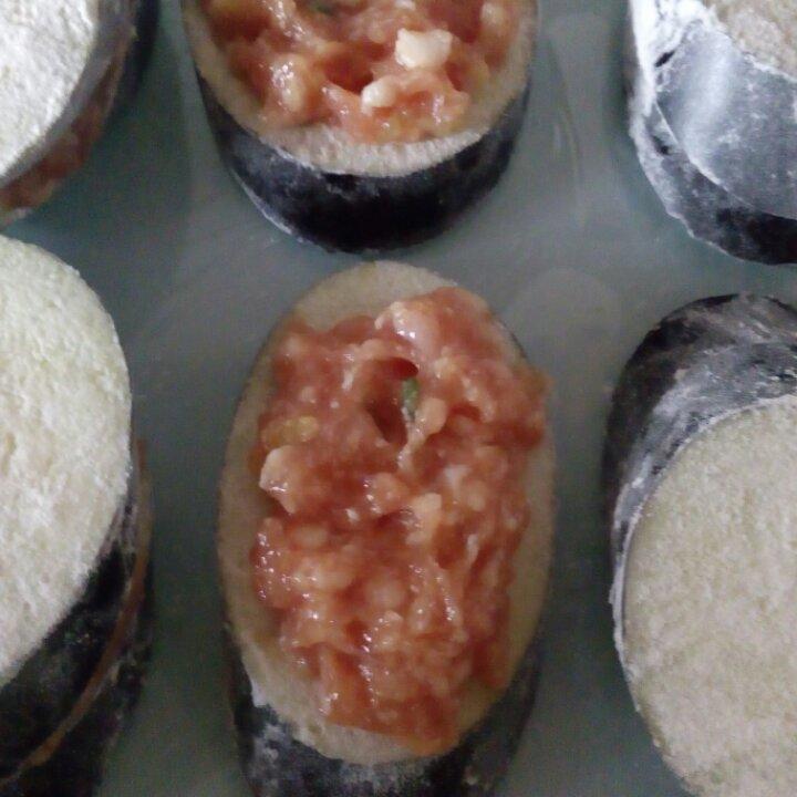 香炸茄盒-家乡的味道 Stuffed Fried Eggplant with Pork