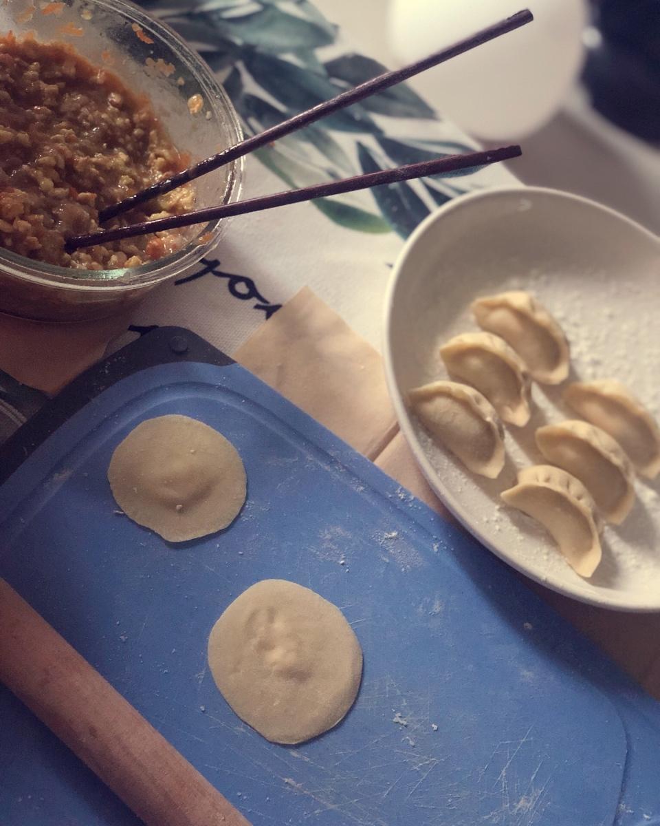 黄瓜虾仁饺子