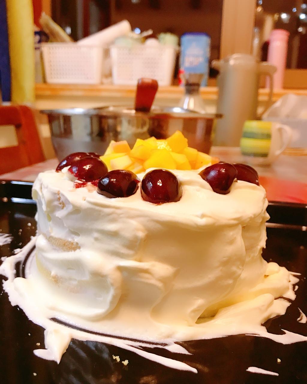 芒果奶油蛋糕