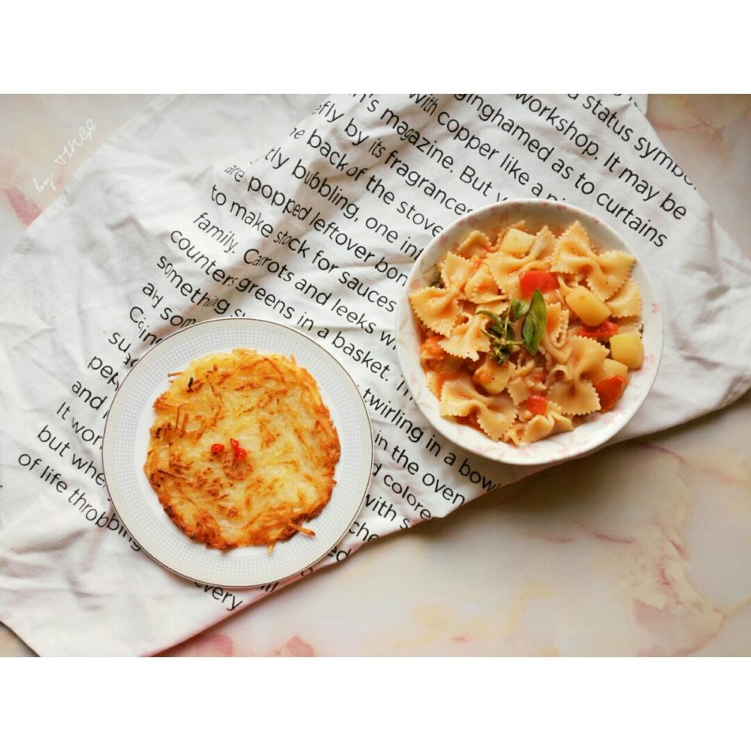 【素食主义】时蔬番茄意面汤