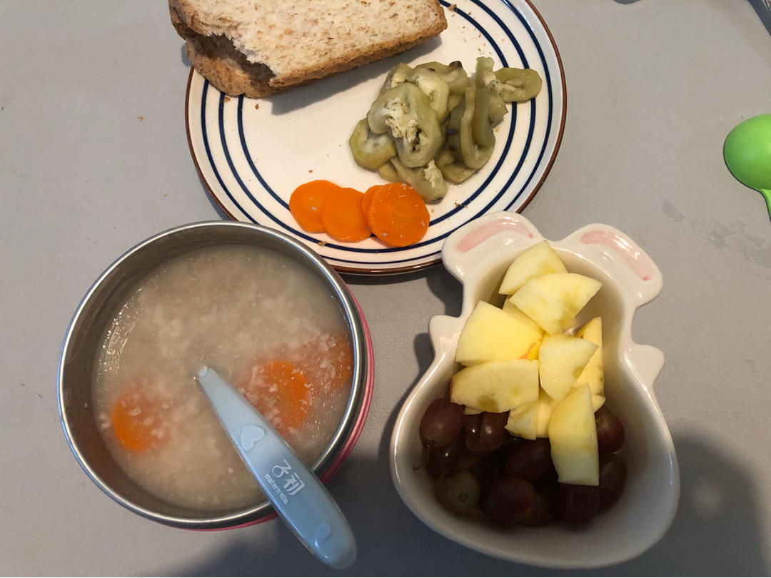 皮皮的辅食记录