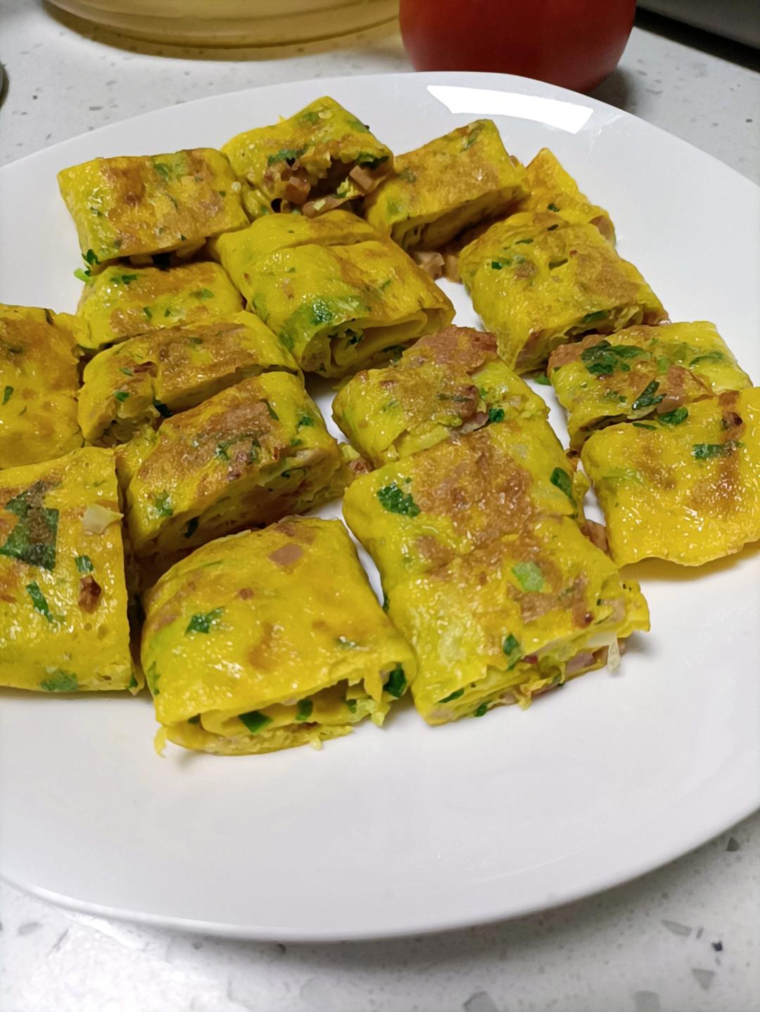 蔬菜鸡蛋🥚饼～