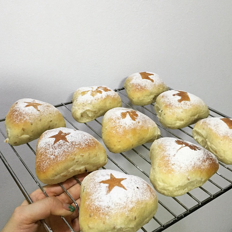 亚麻籽麻糬三角包-Panasonic面包机版