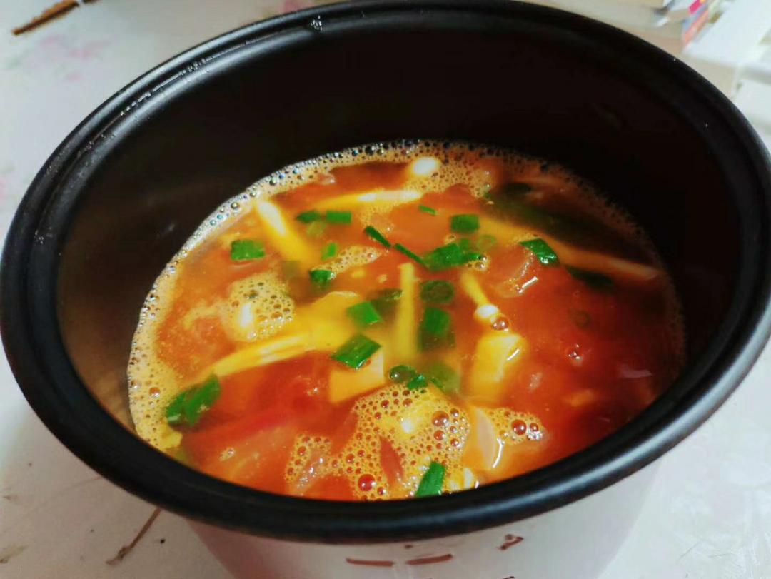 番茄白玉菇汤