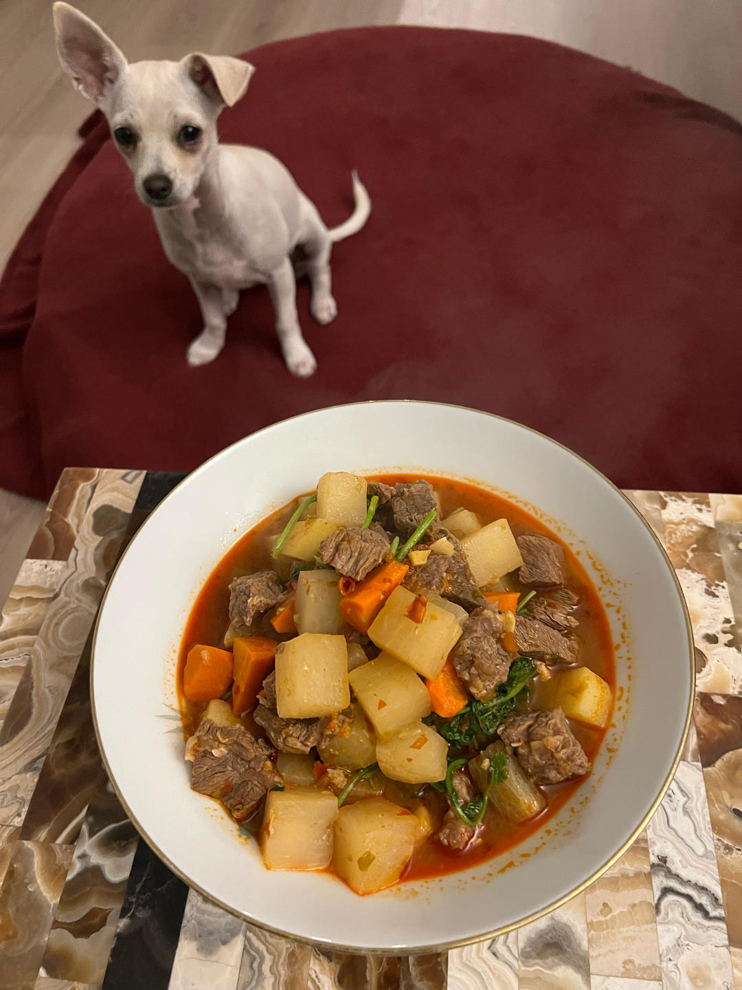 川味红油萝卜炖牛肉