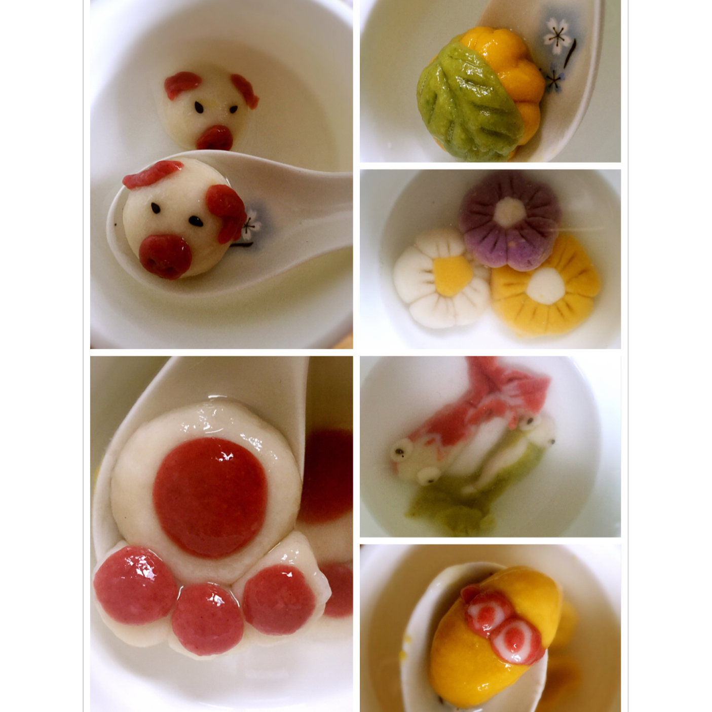 清荷淡月做的花样汤圆的十三种做法