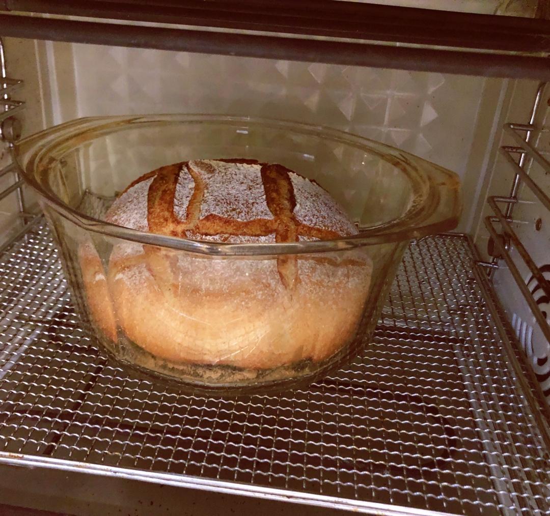 无糖低油/无油全麦欧包：简单易做