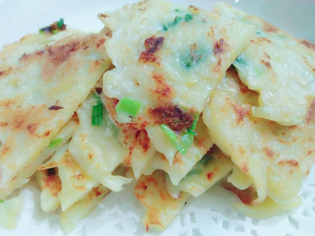 绝对好吃的的土豆丝煎