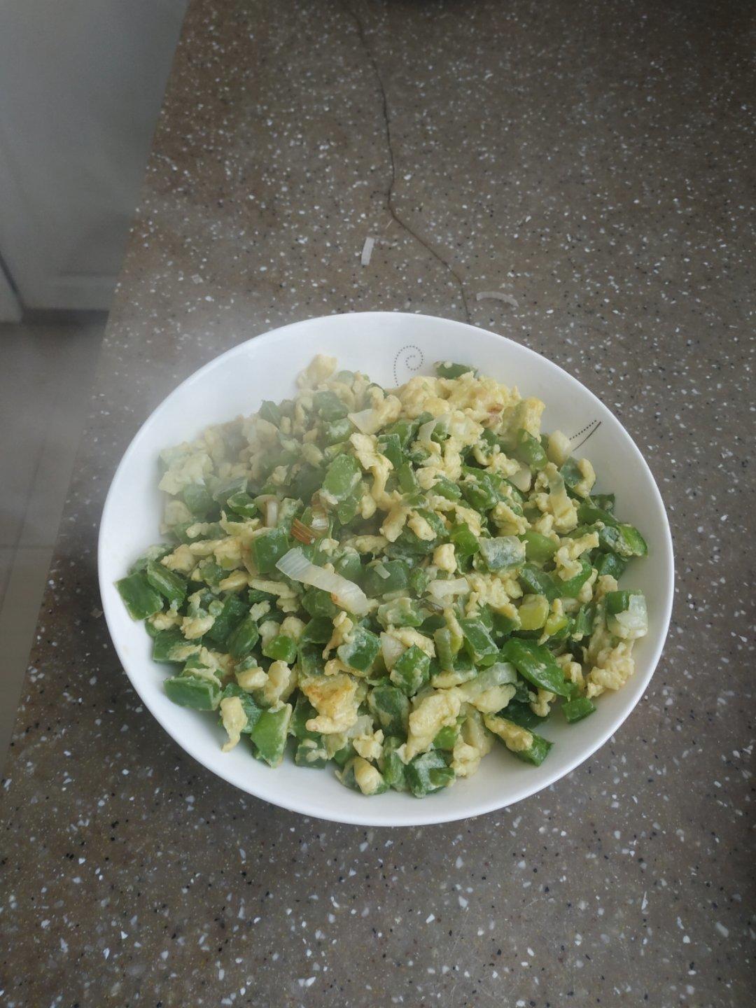 青椒炒蛋
