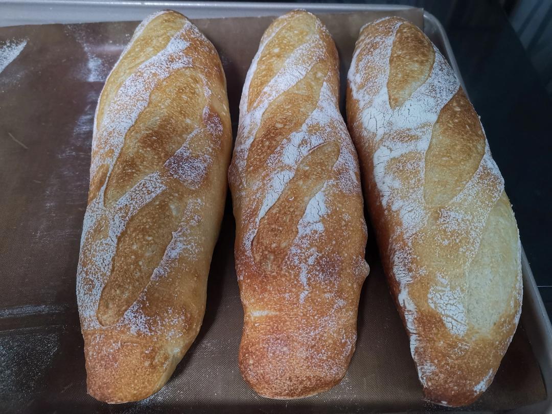 超详细【法棍】做法，普通面粉简单快手的制程