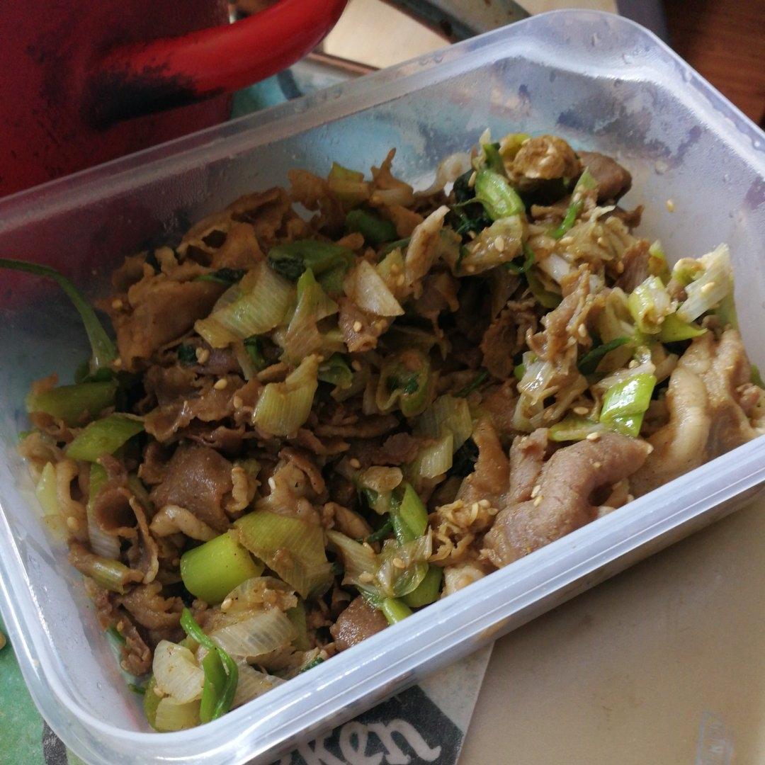 葱爆孜然羊肉