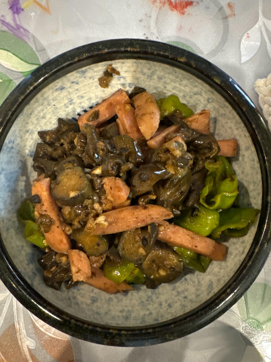 少油版｜虎皮辣椒炒茄子🍆｜超级下饭