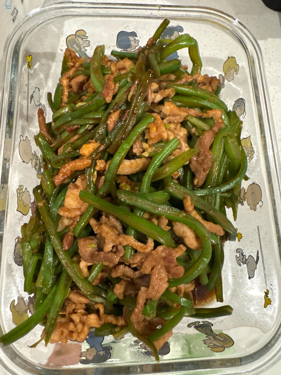 芸豆丝炒肉