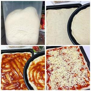 低温发酵的披萨Popperoni Pizza的做法 步骤2