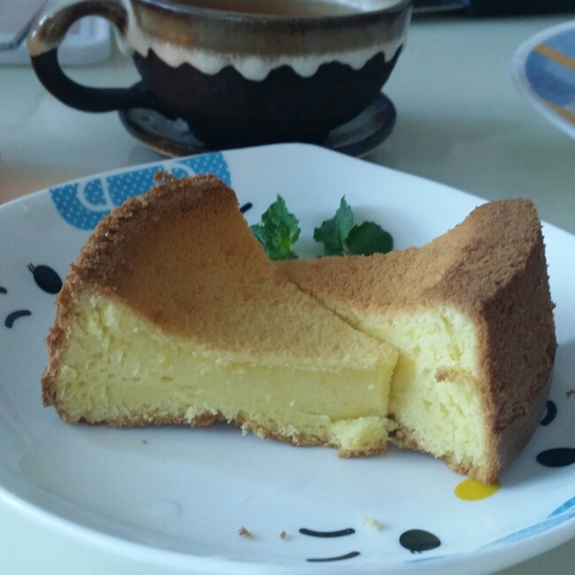 6寸原味戚风蛋糕