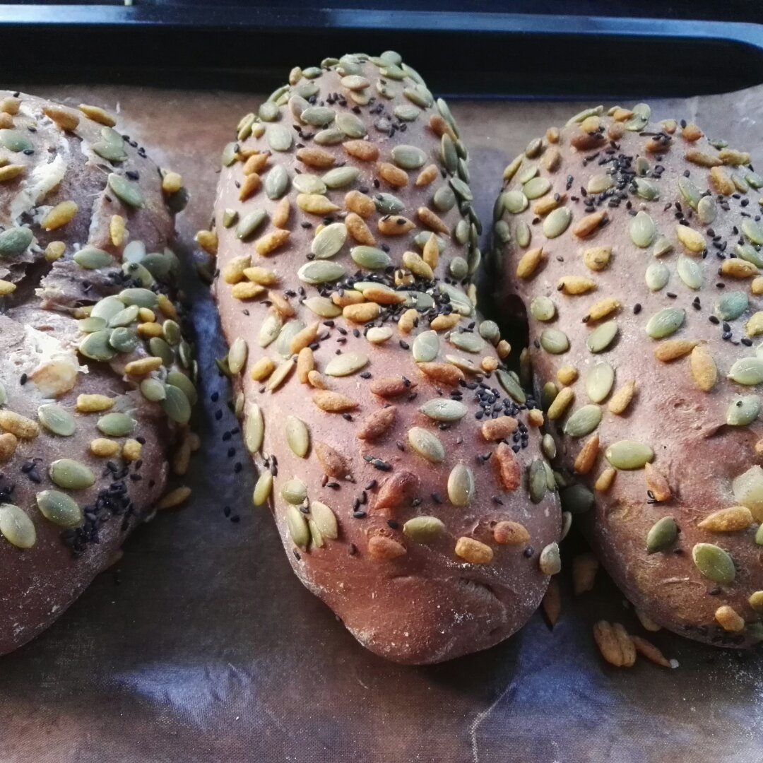 #视频#德普烘焙食谱—高纤奶酪面包