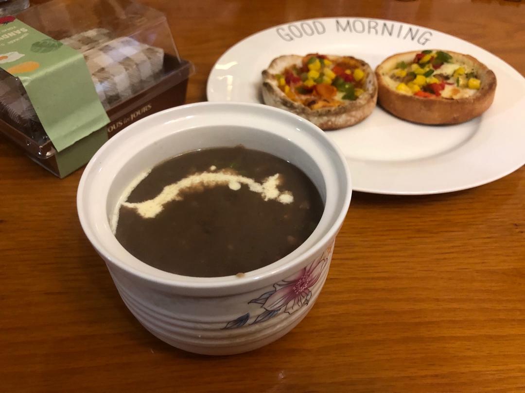 超简版奶油蘑菇汤