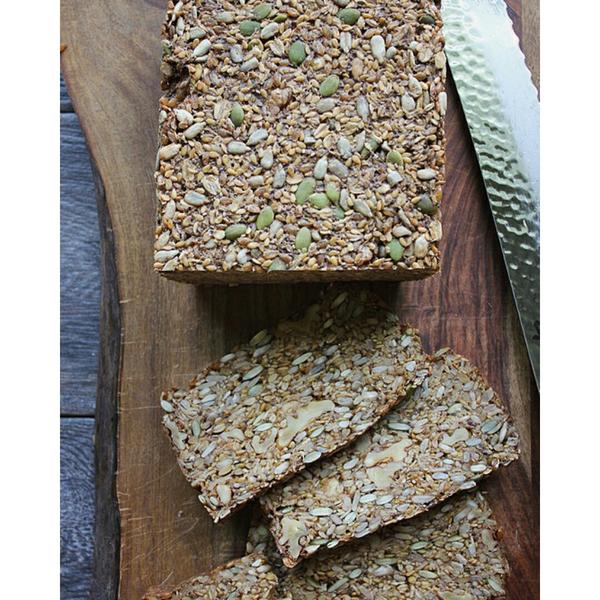 无面粉高纤能量面包丨健康·烘焙