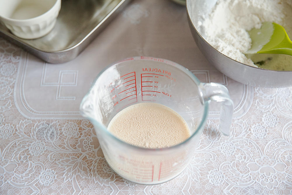 纯奶手撕吐司的做法 步骤1