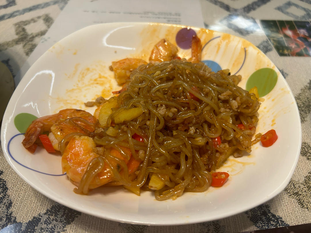 年夜饭就要来一锅｜蒜蓉虾仁粉丝煲