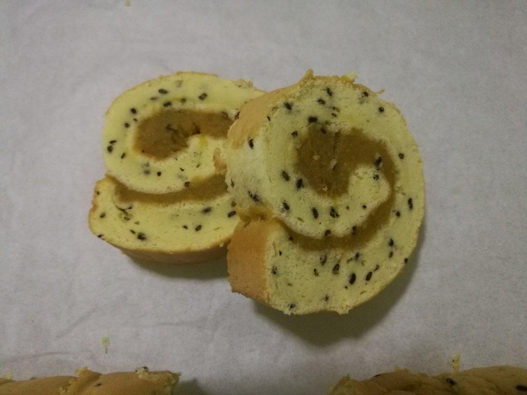 中岛老师红薯蛋糕卷
