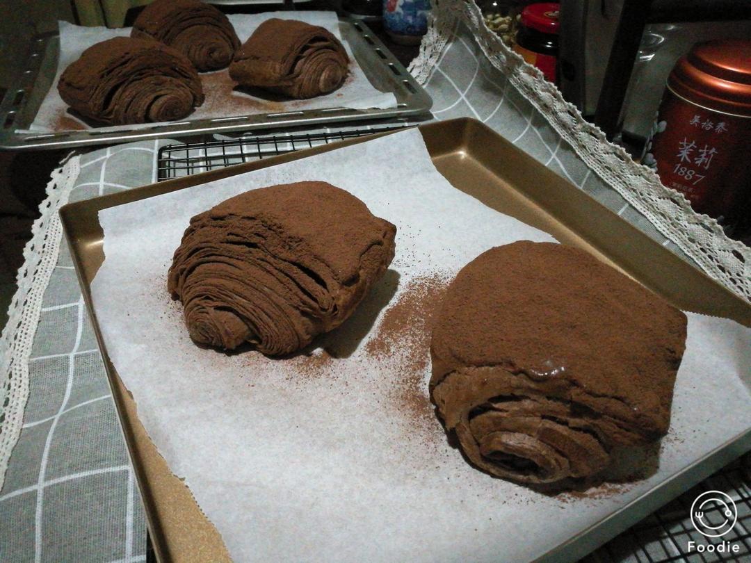 脏脏包-可颂牛角包Chocolate Croissants