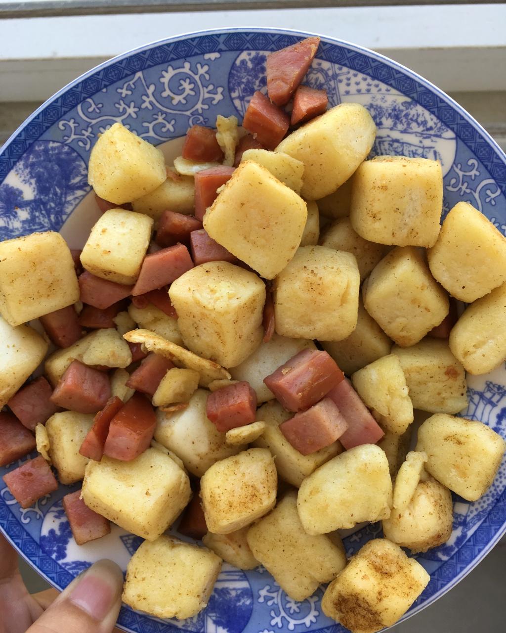 元气早餐【孜然炒馒头】