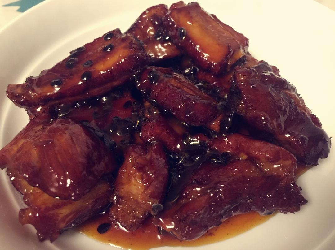 清新百香果排骨