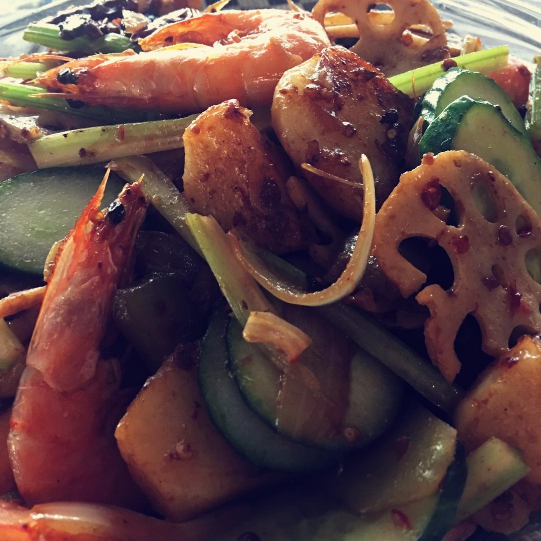 干锅虾虾（最详细的图文解说）