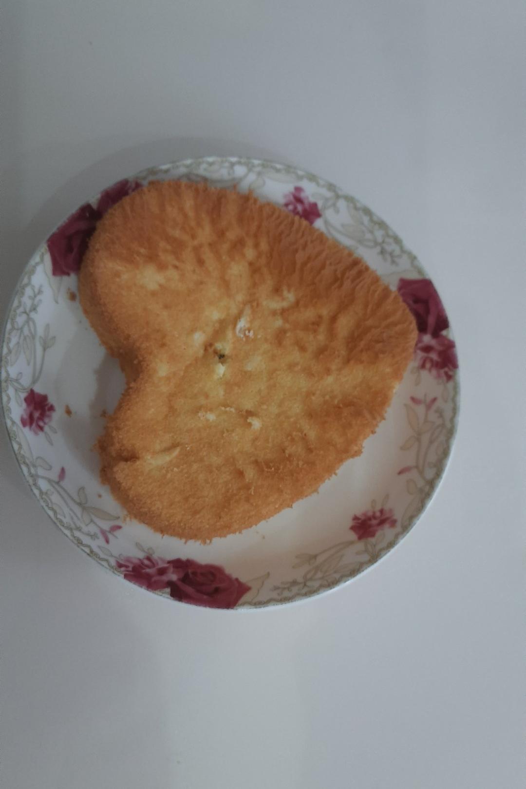 烫面蛋糕，少油少糖柔软细腻八寸美味蛋糕🍰
