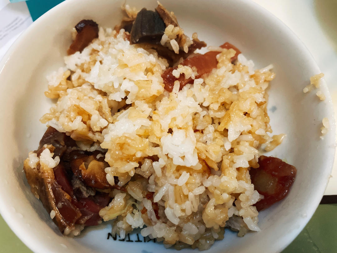 😍电饭煲腊味饭-懒人版