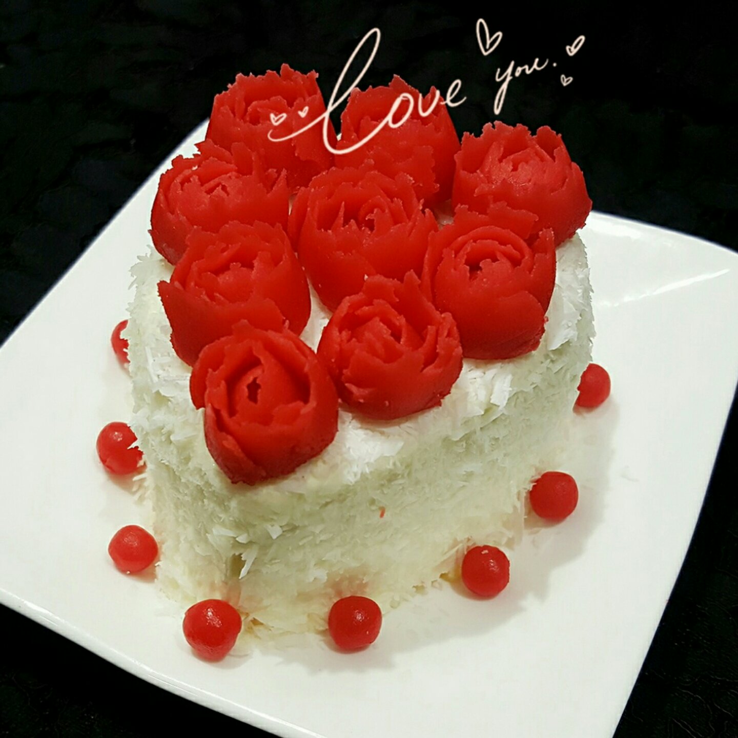 豆沙裱花