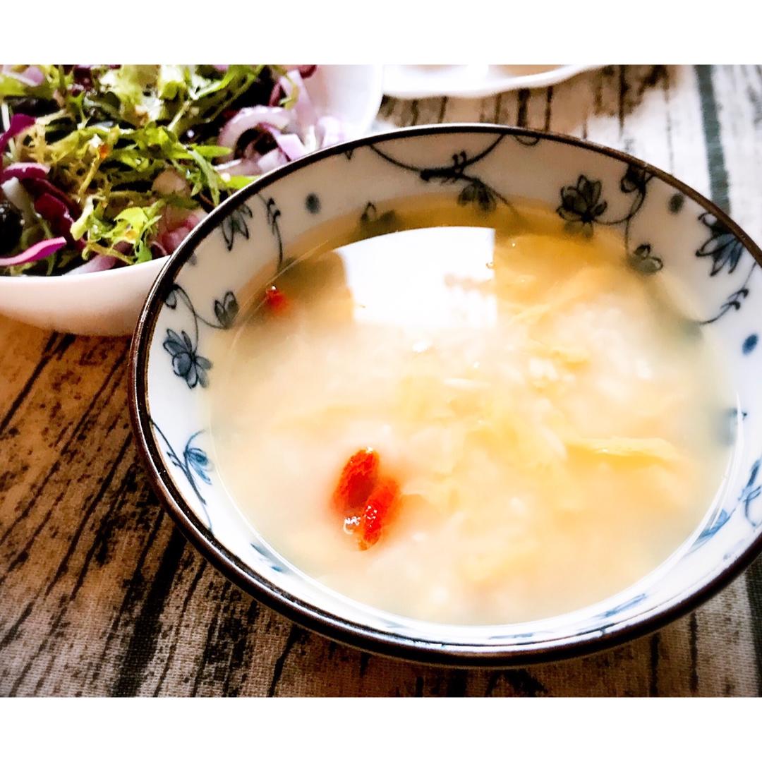 蛋花酒酿圆子