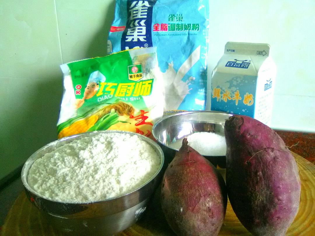纯奶手撕吐司的做法 步骤1