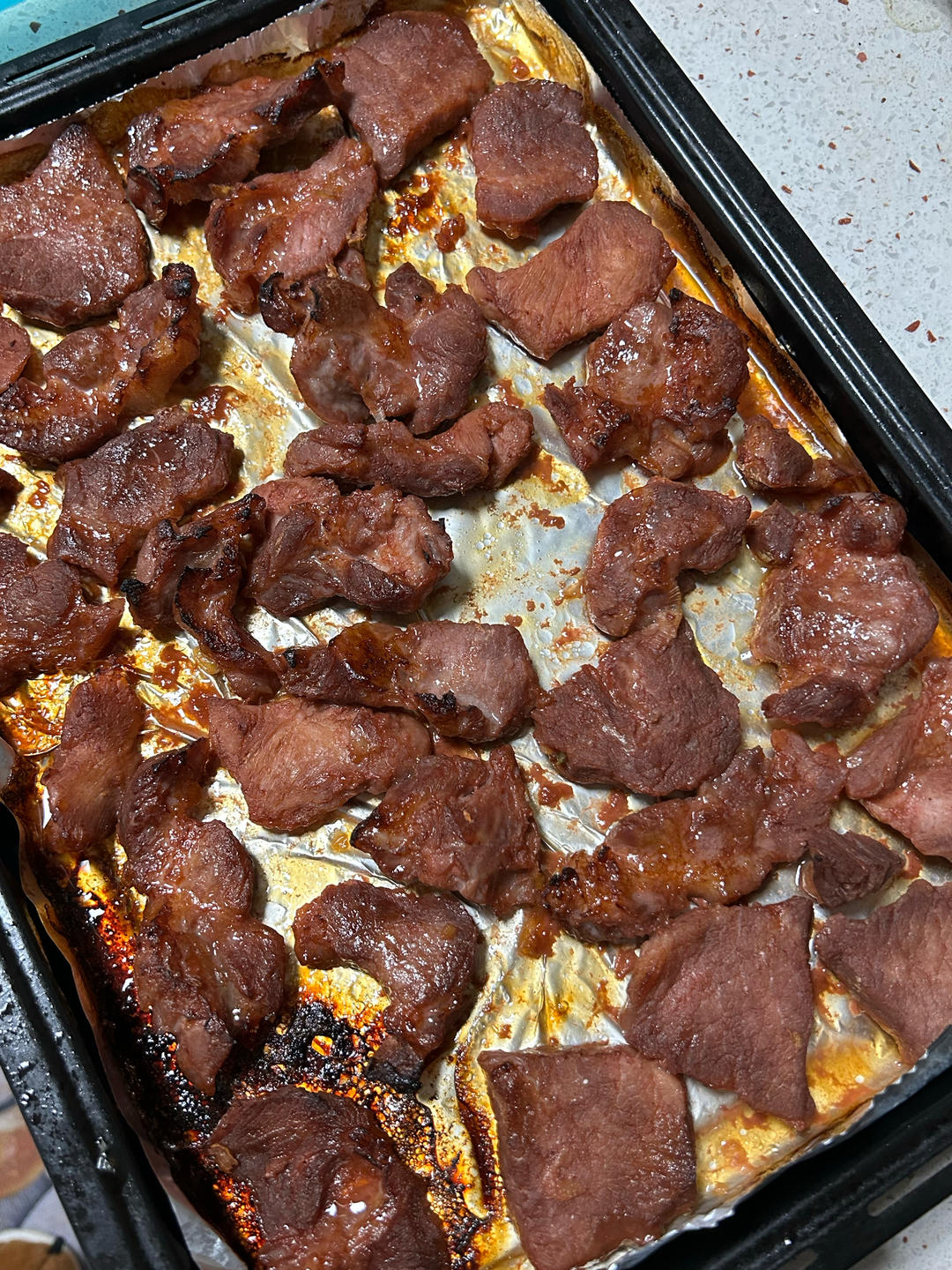 蜜汁叉烧肉（新手烤箱0失败）